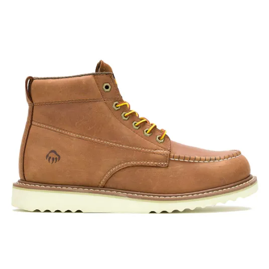 Wolverine mens Apprentice wedge 6″ moc-toe work boots
