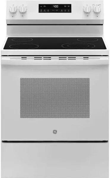 GE 30" Free-Standing Electric Range GRF400SVWW