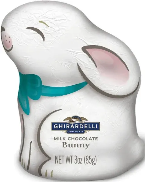 Ghirardelli Milk Chocolate Hollow Bunny