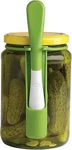 Chef'n - FridgeFork Condiment Fork, Stainless Steel, Arugula and Meringue