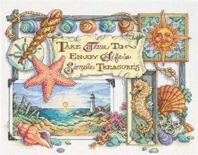 Dimensions Simple Treasures Counted Cross Stitch Kit