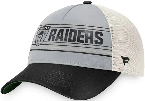 Fanatics Men's Las Vegas Raiders True Classic Retro Trucker Snapback Hat