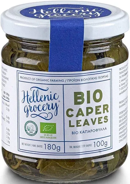 Hellenic Grocery Organic Caper Leaves