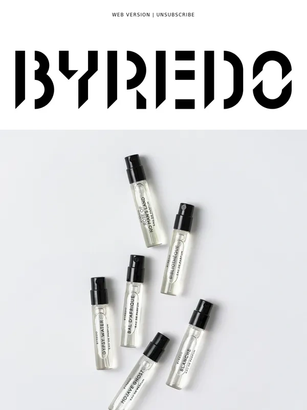 Byredo - Find your next scent