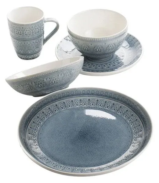 Kirkland's Home Euro Ceramica Fez 20-Piece Dinnerware Set
