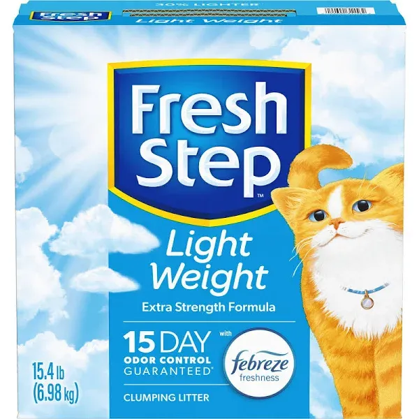 Clorox Petcare Products Fresh Step Lightweight Extreme Clumping Cat Litter