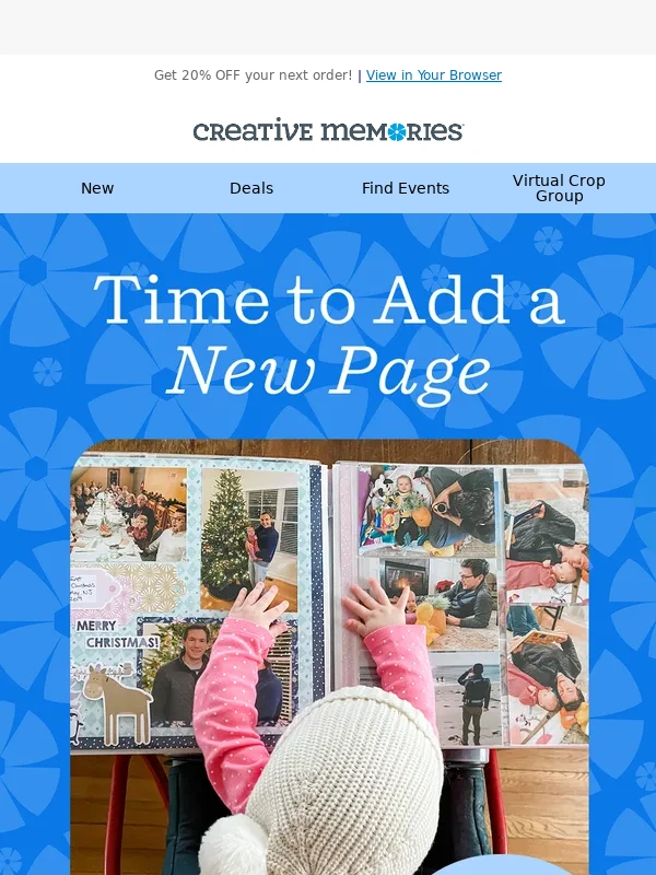 Creative Memories - We Miss YOU! ? 20% Off Inside!