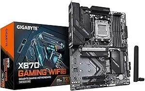 Price history for GIGABYTE X870 Gaming WIFI6 AMD AM5 LGA 1718 Motherboard, ATX, DDR5, 3X M.2, PCIe 5.0, USB4, WiFi 6, 2.5GbE LAN, EZ-Latch, 5-Year Warranty