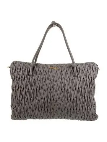 MIU MIU Lambskin Shoulder Bags