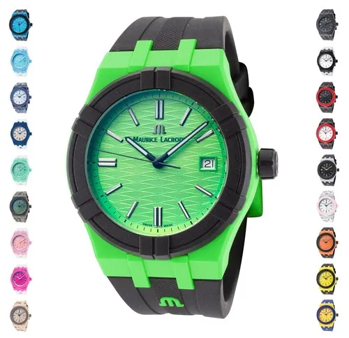 Maurice Lacroix Mens Aikon #Tide 40mm Quartz Watch AI2008 – Choice of Color