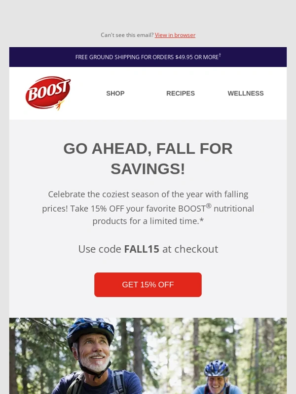 Boost - ?,take 15% OFF