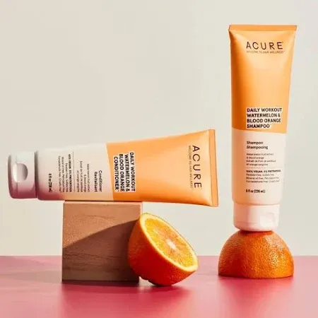 Acure Daily Workout Watermelon & Blood Orange Shampoo