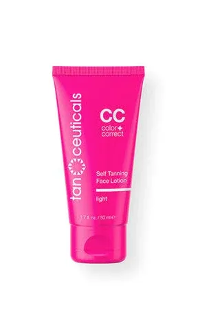 Tanceuticals Facial Self Tanner CC Self Tanning Lotion