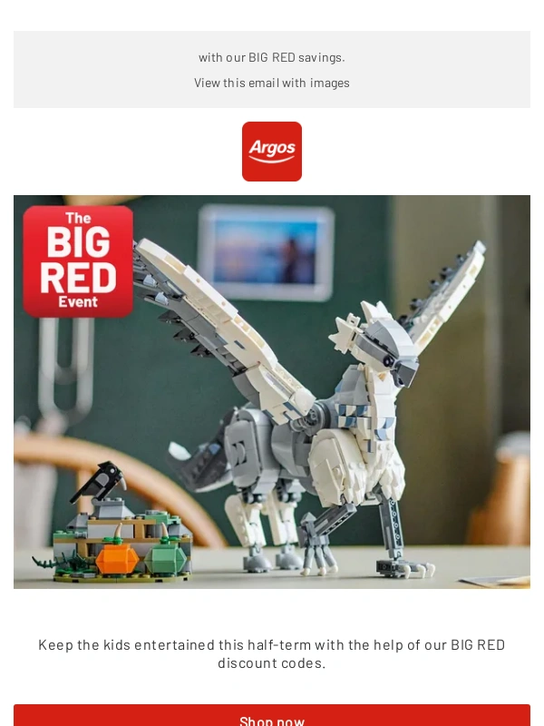 Argos - Half-term fun for the kids