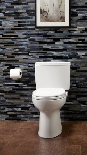 Toto Drake II Two-Piece Toilet 1.28 GPF Elongated Bowl CST454CEFG#01