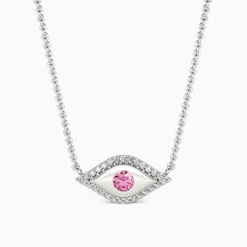 Believe Me" Round Cut Necklace