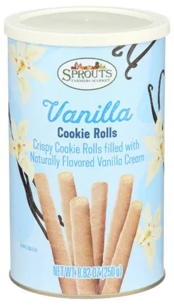 Sprouts Farmers Market Crispy Cookie Rolls