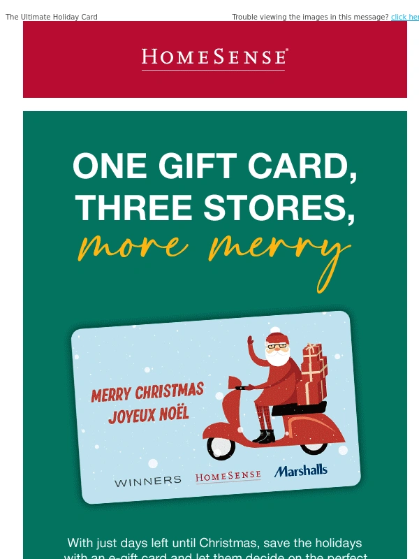 HomeSense - Quick,Easy & Ready to E-Gift! ? ?