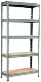 Metal 5-Tier 60" Storage Shelving Unit