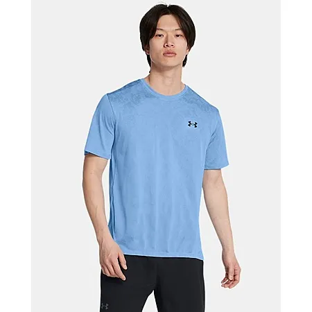 Under Armour Men's UA Tech Vent Geode Short Sleeve Tee (Horizon Blue/Black) $11.71 + Free Shipping