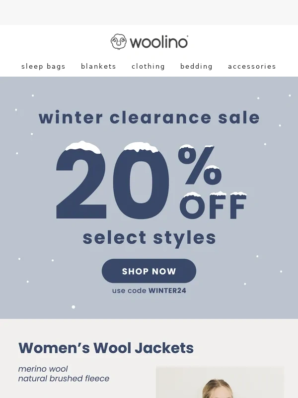 woolino - Winter Clearance Sale! ❄️