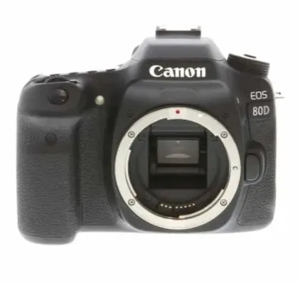 Canon EOS 80D (W) DSLR Camera Body 24.2MP