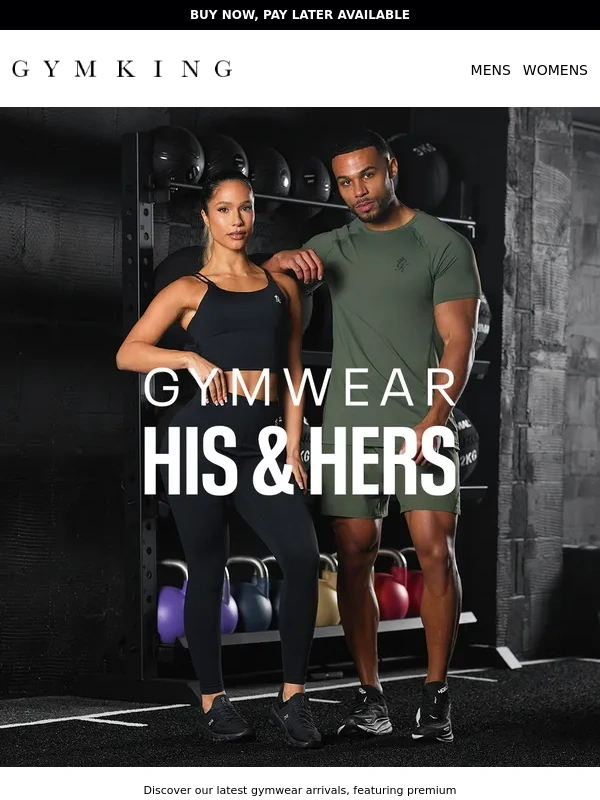 Gym King - His & Hers Gymwear ?
