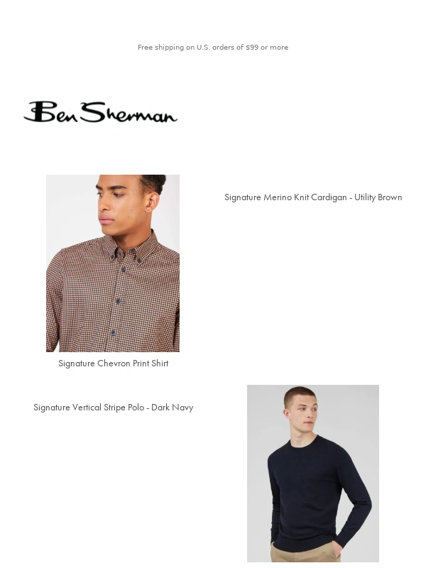 Ben Sherman - 40% off happening NOW