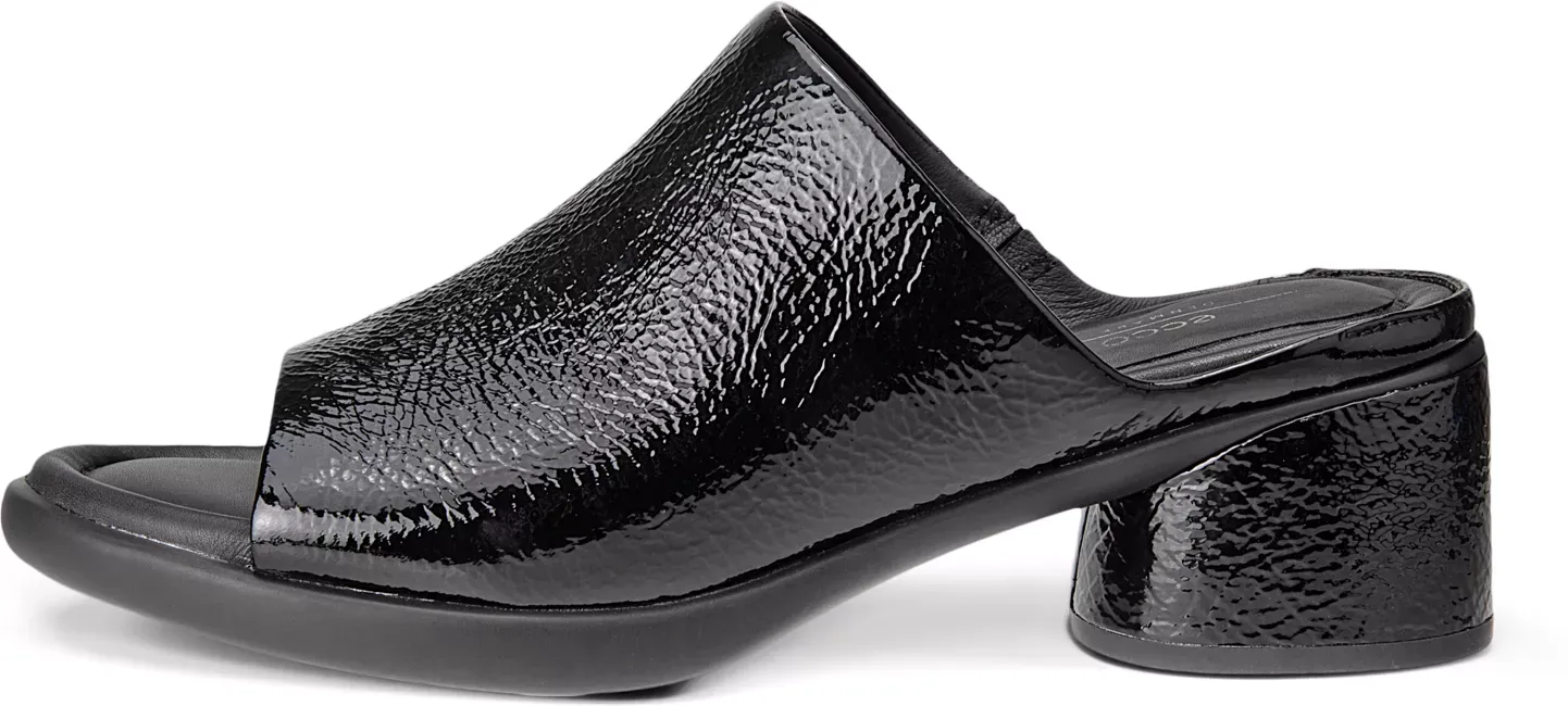ECCO Sculpted LX 35 - Women's Leather Mule Sandal - Black