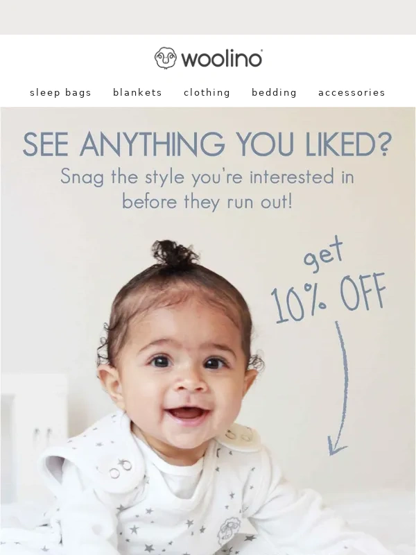 woolino - Here's your discount — use it before it's gone!