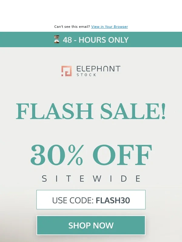 Elephant Stock - ? Van Gogh Flash Sale Starts Now! ?