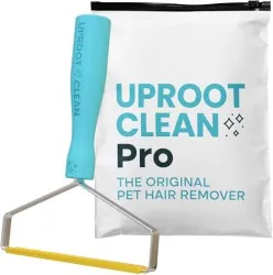 Uproot Cleaner Pro - Pet Hair Removal Tool, Multi Fabric Edge and Carpet Rake, Cat Fur Remover