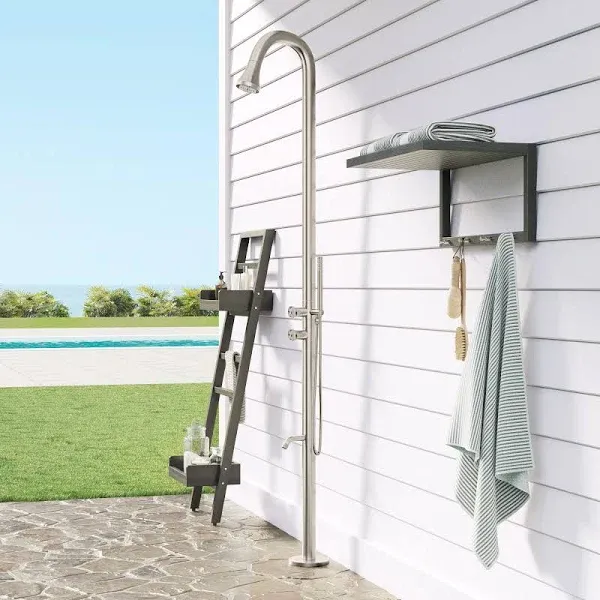 Signature Hardware Kirwin Outdoor Retrofit Shower