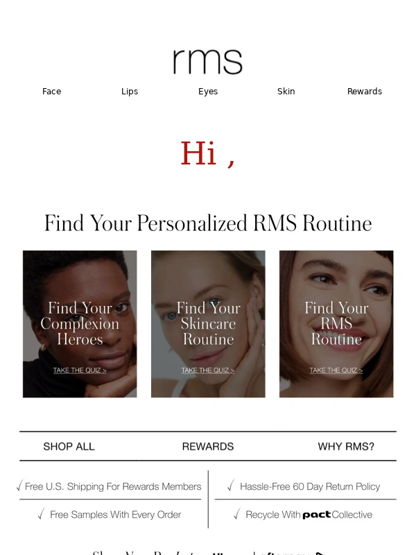 RMS Beauty - We're a Cult Favorite ✨ Discover Why Yourself