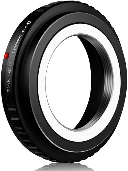 K&F Concept Leica M39 Mount Lens to Nikon Z6 Z7 Camera