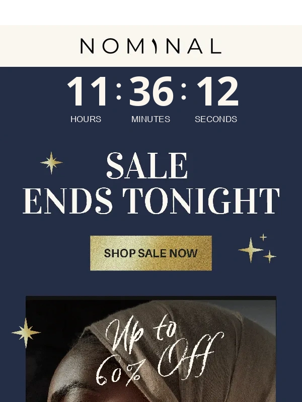 Nominal - ⌛ Sale ends tonight