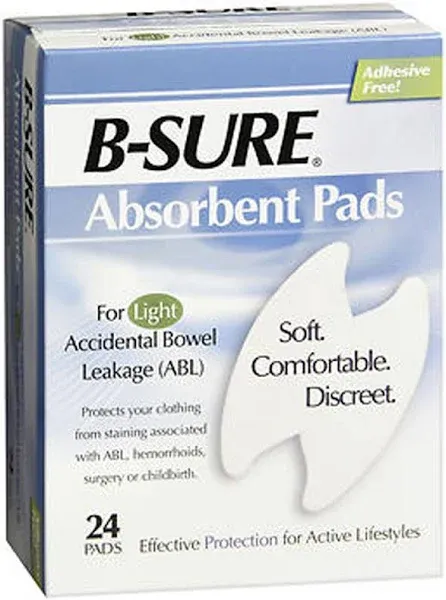 B-Sure Unisex Disposable Incontinence Liner