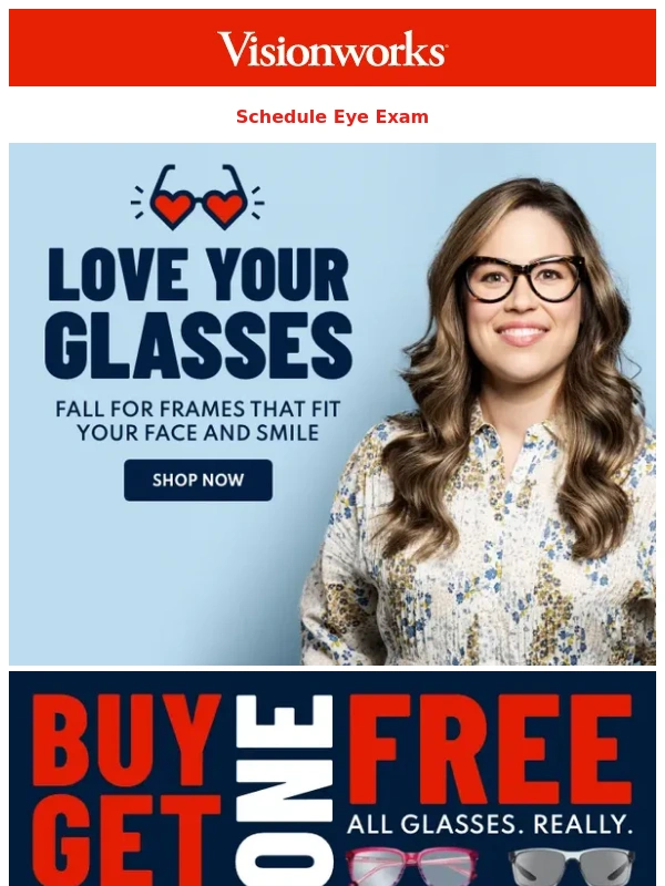 Visionworks - Love your glasses