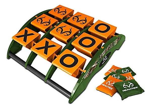 NKOK RealTree Games Tic-Tac-Toss Game Set