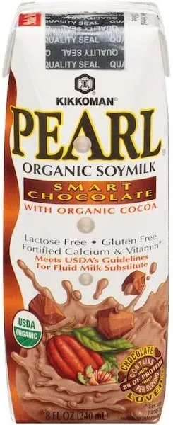 Kikkoman Pearl Organic Smart Chocolate Soymilk