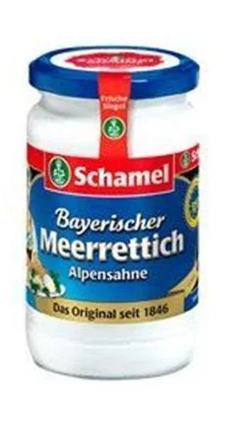 Schamel alpine cream horseradish 340g
