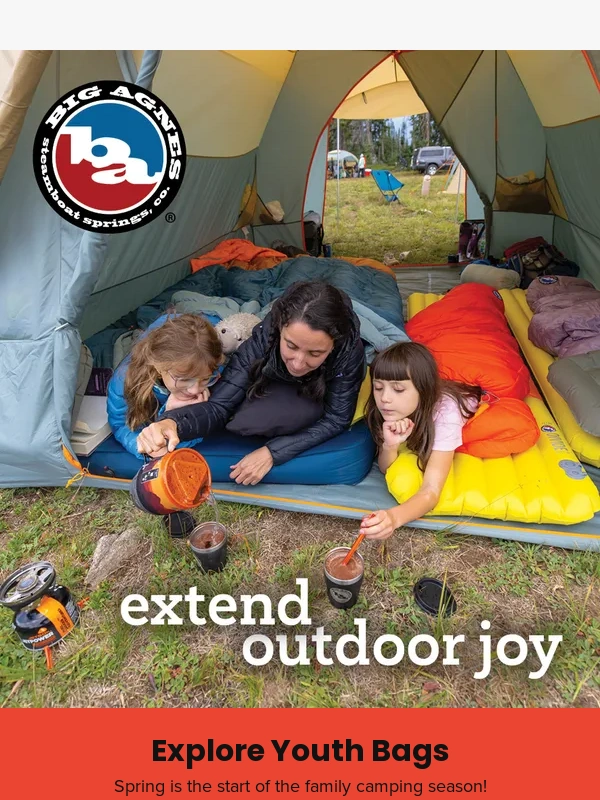 Big Agnes - ?Tiny Campers,Big Adventures ?