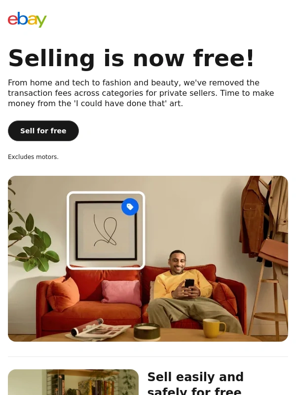 eBay UK - Sgtt,did you know it's free to sell now? ?