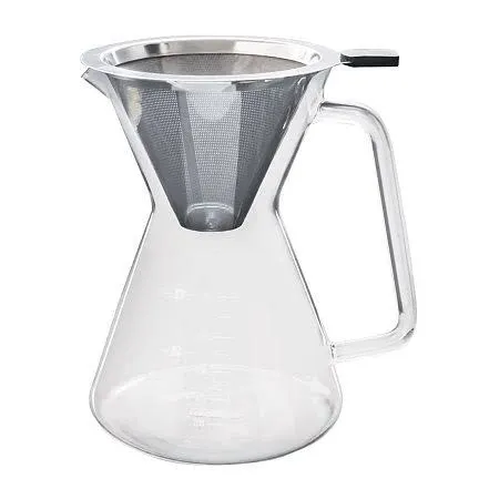 Escali London Sip Glass Pour-Over Coffee Carafe