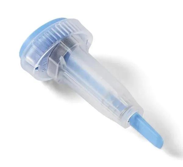 Medline Sterile Safety Lancets Push-Button Activation