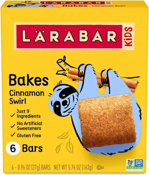 Larabar Kid Cinnamon Swirl Bars