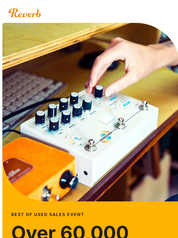 Reverb - This might be the biggest used sale ever