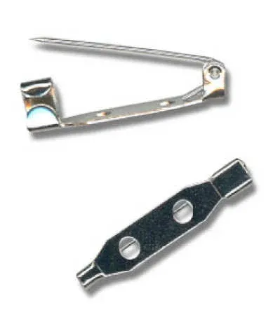 Factory Direct Craft Nickel Pin Backs