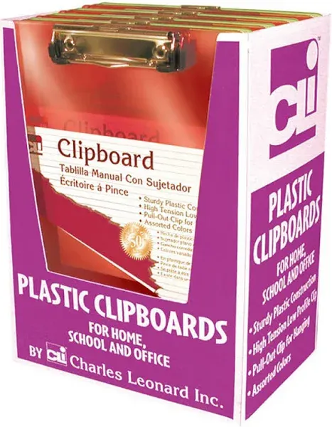 CLI Neon Assorted Clipboard