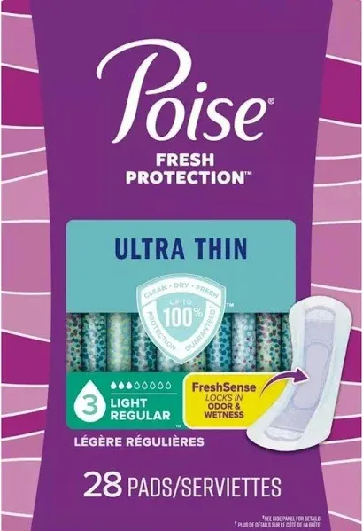 Poise Ultra Thin Incontinence Pads